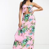 Afrm Rakeem One Button Tank Top In Pink – tops by AFRM, available to rent from Hirestreet