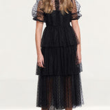 Amy Lynn Annie Spot Mesh Dress