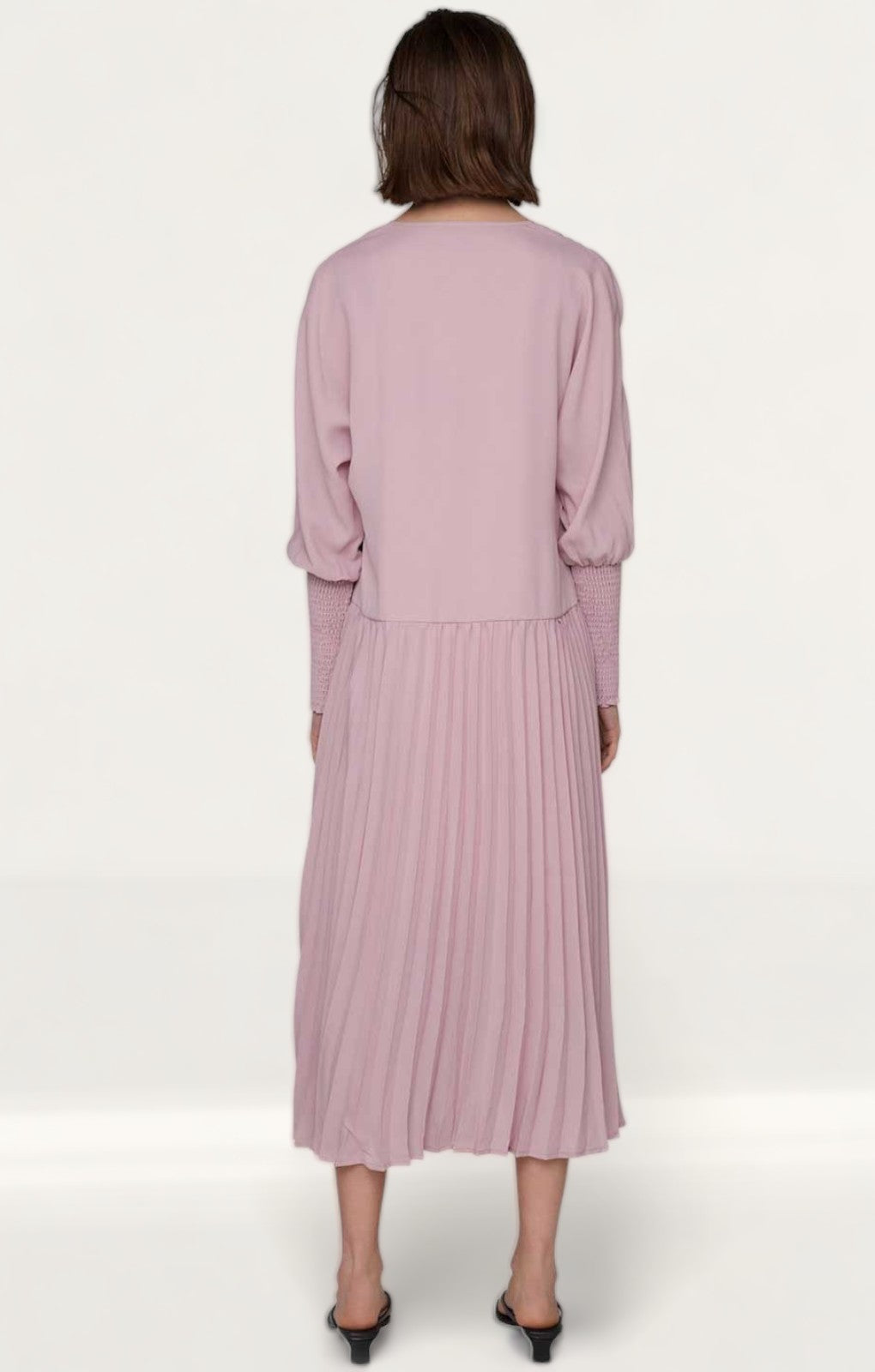 Amy Lynn Dusty Pink Holly Midi Dress product image