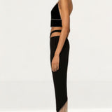 Amy Lynn Marcella Diamante Crop Top & Prince Diamante Fringe Trousers product image
