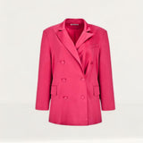 Amy Lynn Mira Pink Double-Breasted Blazer & Georgina Pink Mini Skirt product image