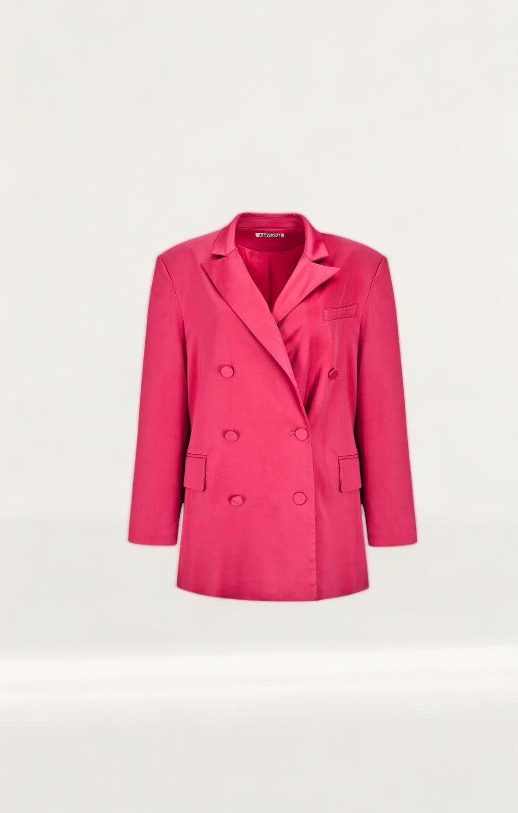 Amy Lynn Mira Pink Double-Breasted Blazer & Georgina Pink Mini Skirt product image