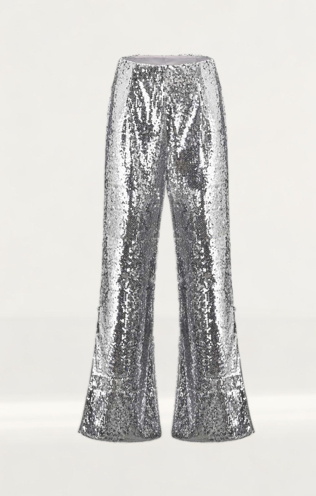 Amy Lynn Silver Sequin Donna Trouser product image