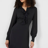 French Connection Anna Cora Pleated Ruffle Mini Dress