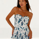 Anne Louise Boutique Feather Strapless Dress product image