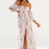 Anne Louise Boutique Off The Shoulder Meadow Dress