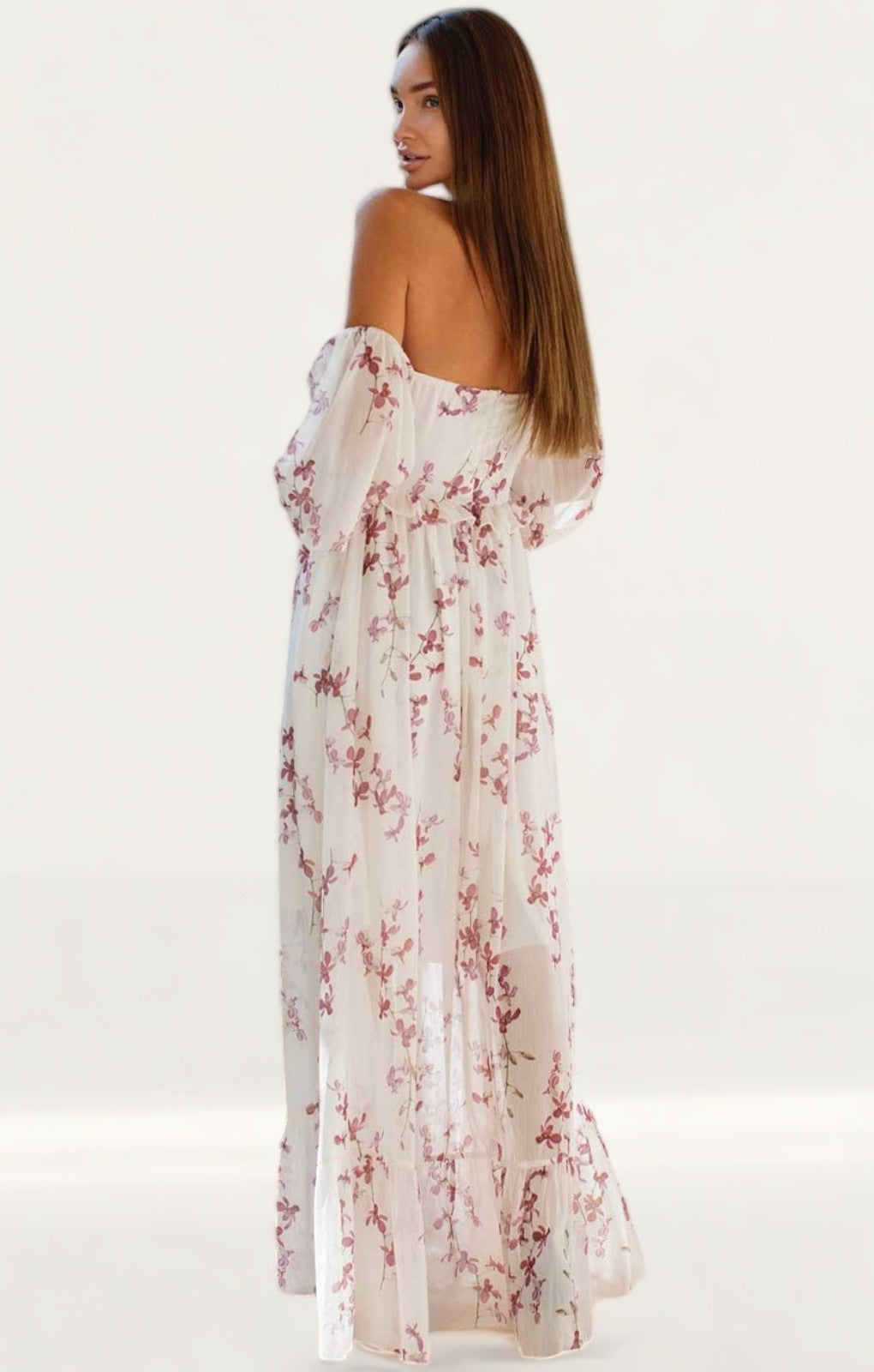 Anne Louise Boutique Off The Shoulder Meadow Dress