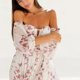 Anne Louise Boutique Off The Shoulder Meadow Dress