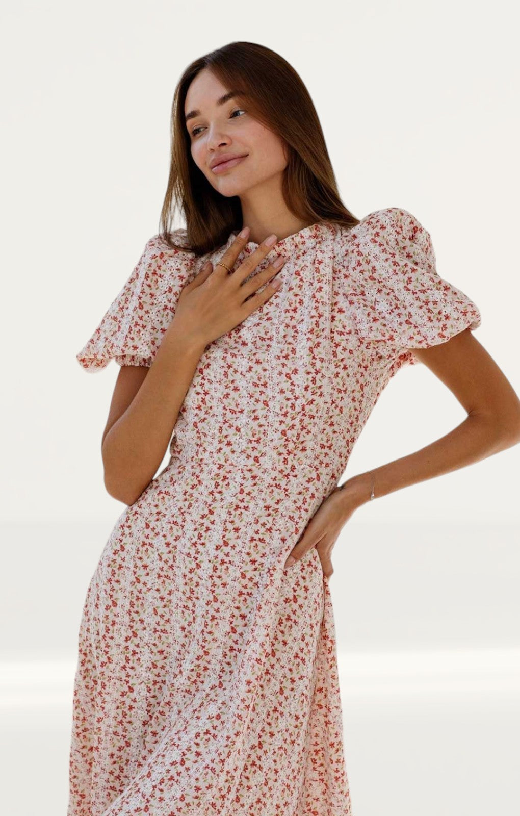 Anne Louise Boutique Red Windsor Dress