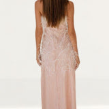 Anne Louise Boutique Rosa Feather Gown