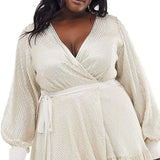 ASOS DESIGN Curve Embellished Mini Dress