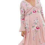 ASOS DESIGN Curve Embroidered Midi Dress
