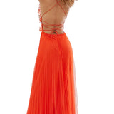 ASOS DESIGN Lace Top with Ruffle and Strappy Back