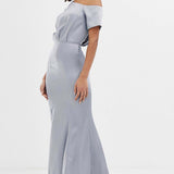 ASOS DESIGN Maxi Dress with Drape One Shoulder