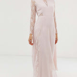 ASOS DESIGN Maxi Dress with Long Sleeves