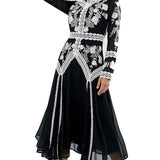 ASOS DESIGN Midi Dress with Cut Outs