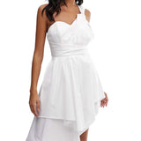 ASOS DESIGN Mini Prom Dress in Cotton Sateen