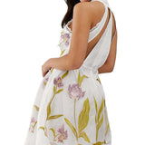 ASOS DESIGN Petite High Neck Mini Dress