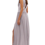 ASOS DESIGN PREMIUM Purple Lace Insert Dress