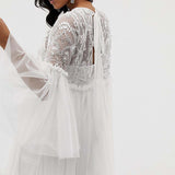 ASOS DESIGN Smock Dress with Embellishment