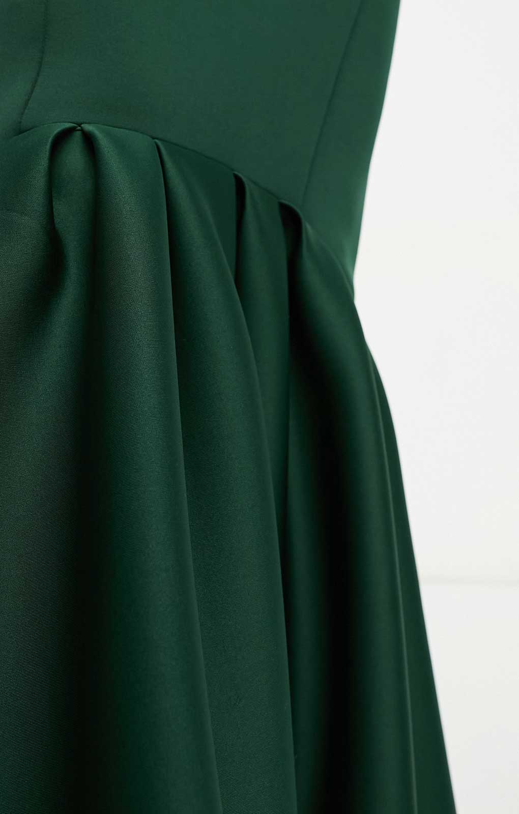 Rent Asos Design Tall Bandeau Peplum Hem Maxi Dress In Dark Green | Hirestreet Rent Asos Design Tall Bandeau Peplum Hem Maxi Dress In Dark Green | Hirestreet