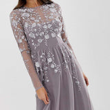 ASOS DESIGN Tall Long Sleeve Maxi Dress