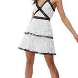ASOS DESIGN Tall Mini Dress with Floral Embroidery