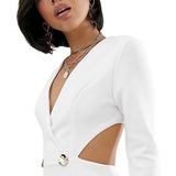 ASOS DESIGN Tux Dress with Sash Detail