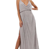 ASOS DESIGN Wrap Bodice Maxi Dress