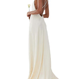 ASOS EDITION Cami Split Front Wedding Dress