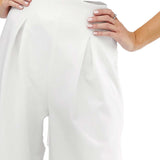 ASOS EDITION Wide Leg Pleat Front Trousers