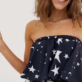 ASOS MADE IN KENYA Multi-Tiered Midi Dress