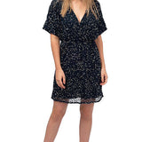 ASOS Navy Sequin Mini Dress – dresses by ASOS, available to rent from Hirestreet