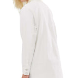 ASOS White Oversized Denim Shirt Dress
