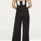 Bardot Black And White Striped Jumpsuit product image
