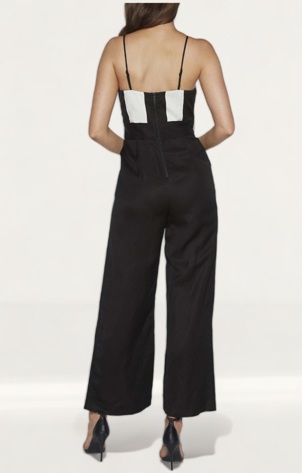 Bardot Black And White Striped Jumpsuit product image