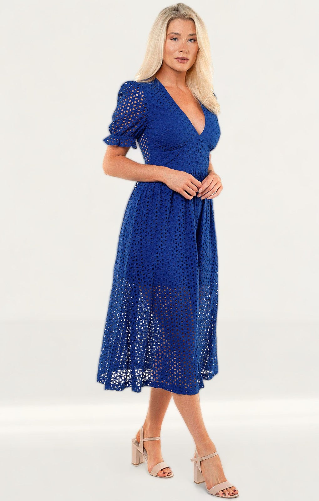 Rent Bardot Cobalt Jordan Lace Dress