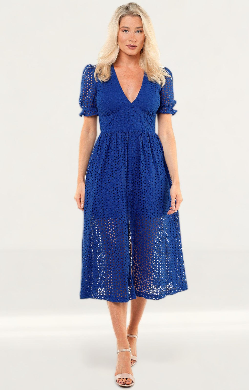 Bardot Cobalt Jordan Lace Dress product image