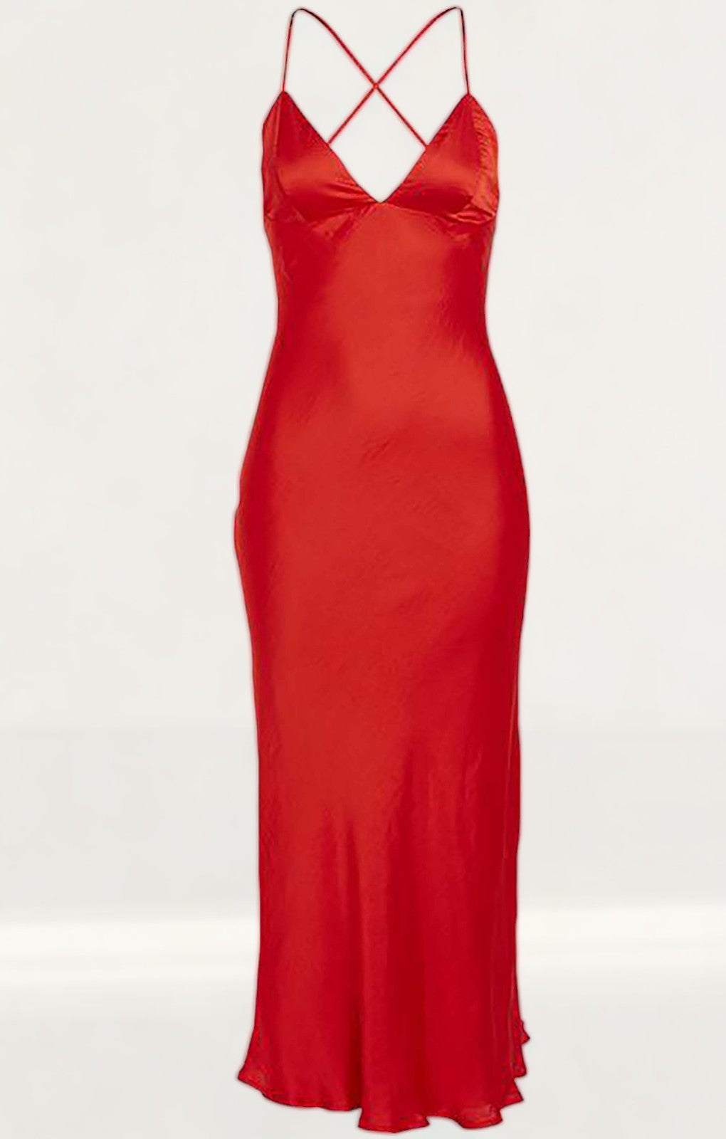 Bardot Fire Red Jassie Slip Dress product image