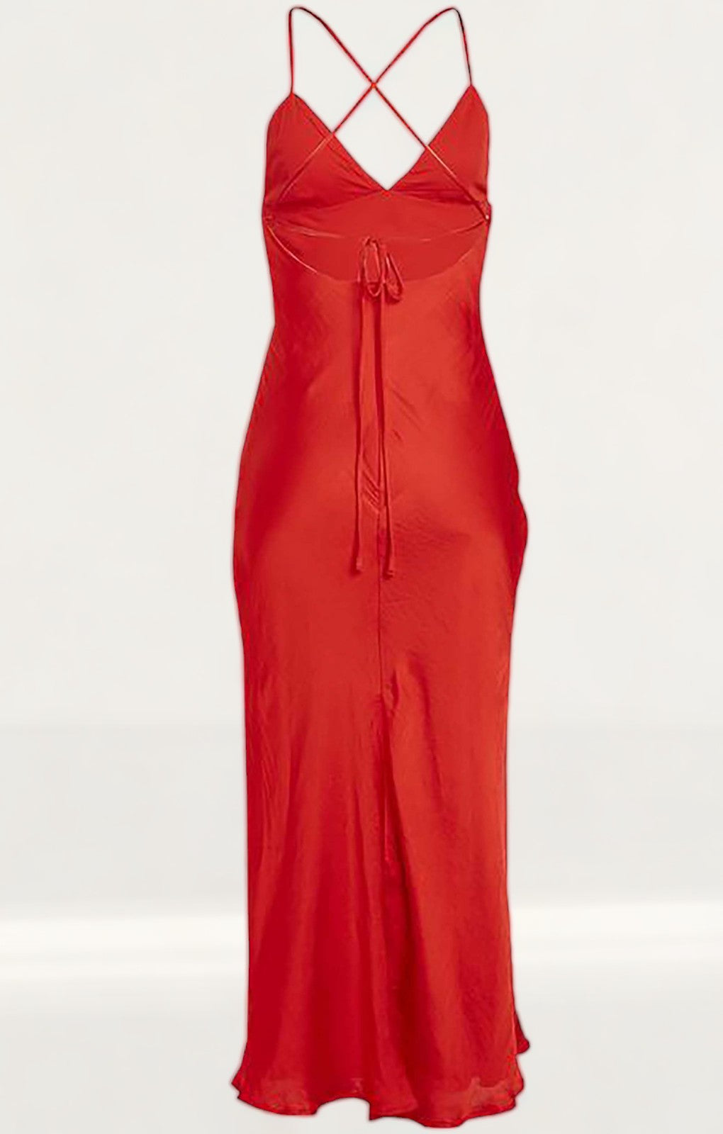Bardot Fire Red Jassie Slip Dress
