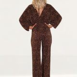 Bardot Leopard Print Kimono Jumpsuit product image