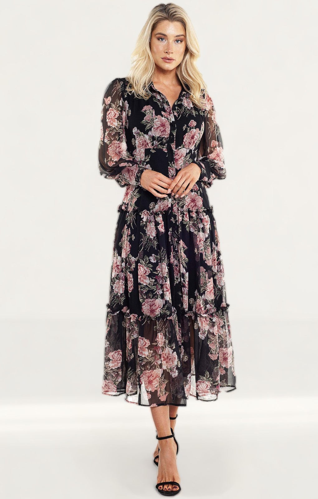 Bardot Navy Floral Dress product image