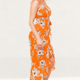 Bardot Orange Poppy Loretta Maxi Dress