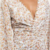Bardot Paisley Printed Broderie Mini Dress