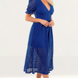 Bardot Petite Cobalt Jordan Lace Dress product image