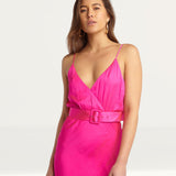 Bardot Pink Shock Raegan Midi Dress product image