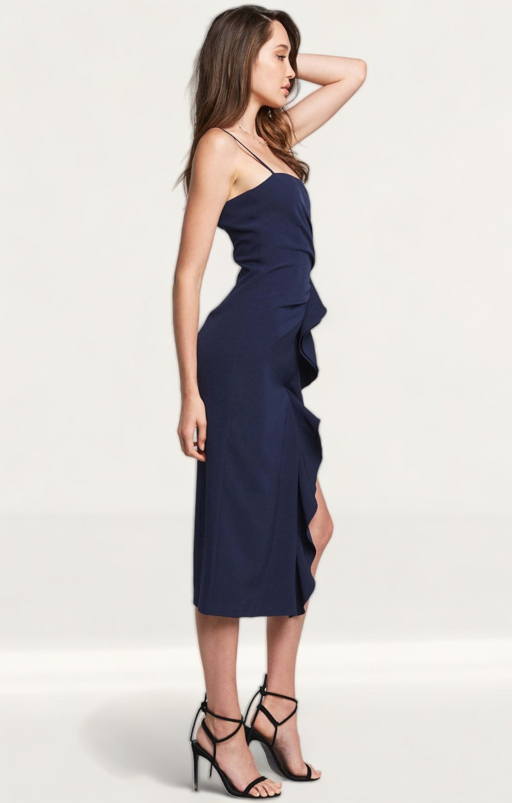 Bardot Rona Midi Dress in Navy product image