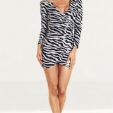 Bardot Sequin Zebra Dress product image