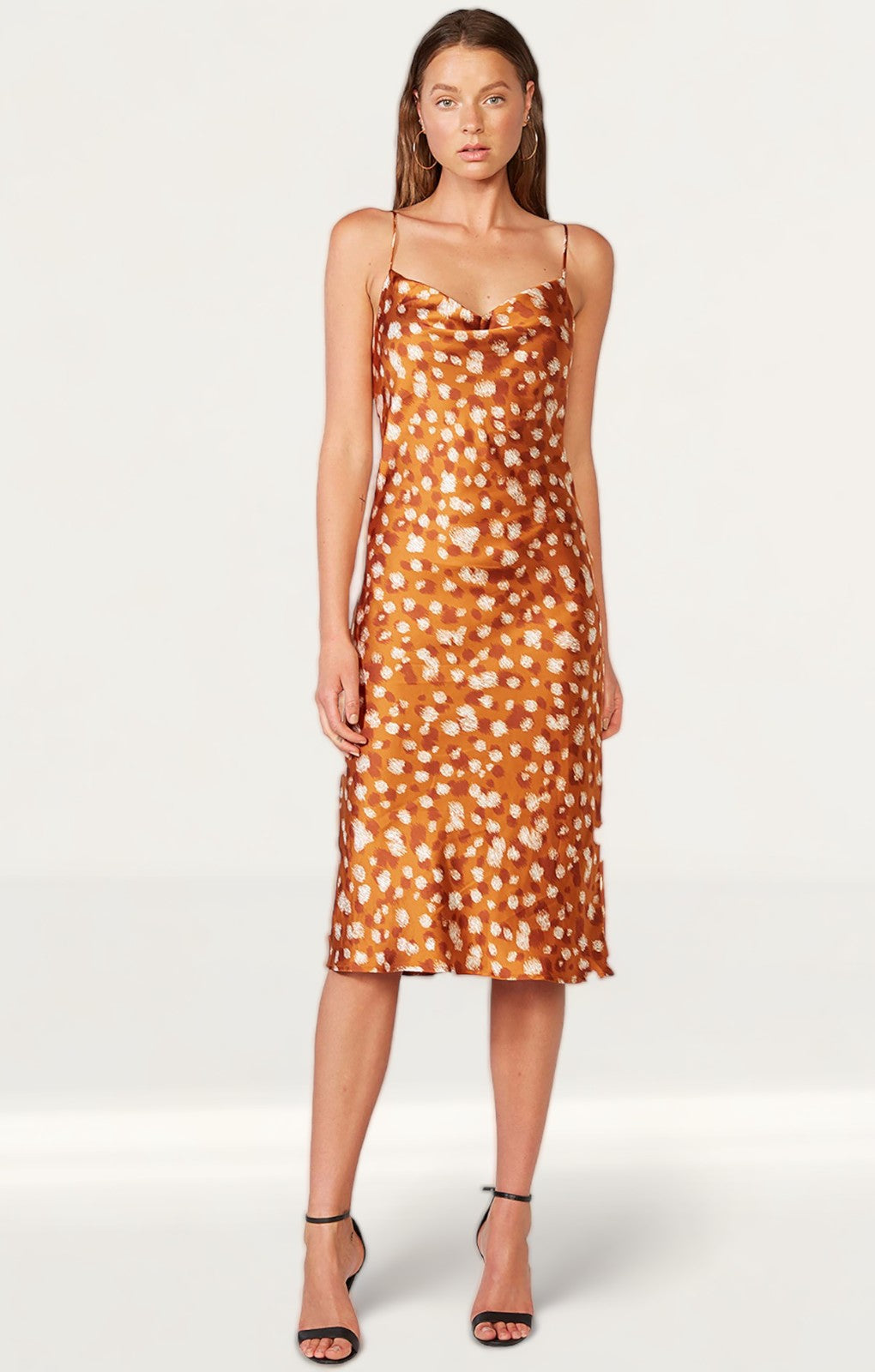 Bardot Sketched Spot Printed Slip Dress product image