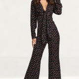 Bardot Tie Front Jumpsuit